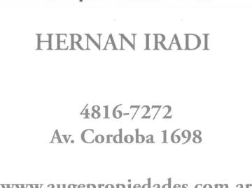 Departamento Venta 50 años 3 ambientes, 53m2, Montevideo 600, Barrio Norte | Inmuebles Clarín