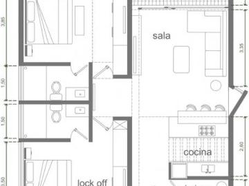 Departamento venta Akumal
