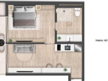 Departamento Vista al Mar en Venta en Playa del Carmen