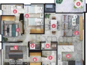 Departamentos en Venta en Cumbres 3er sector