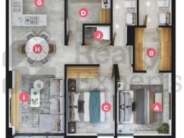 Departamentos en Venta en Cumbres 3er sector