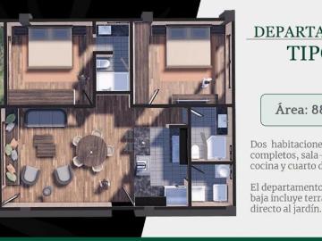 Departamentos en venta Residencial Santuario Bosques”