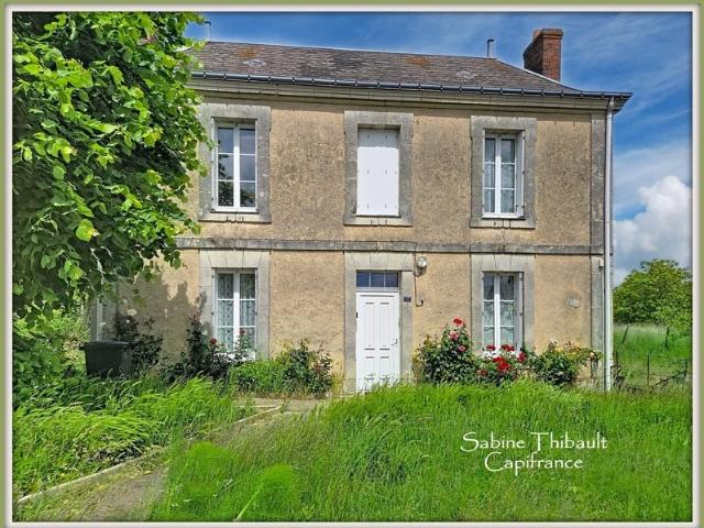 Département 37 Indre et Loire, à Souvigné, maison à vendre. 88m² Souvigné