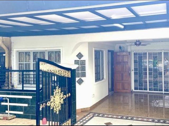 DEPOSIT FLEXIBLE FACING OPEN 1 Storey Taman Bunga Raya Setapak