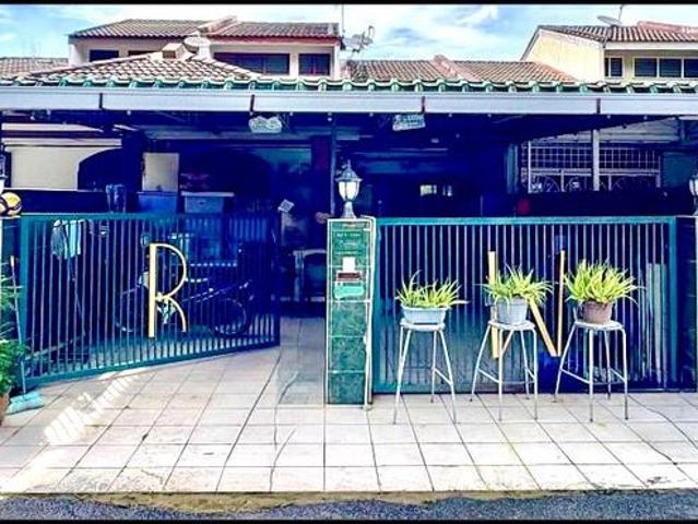 DEPOSIT FLEXIBLE 22x75 FACING OPEN 1 Storey AU3 Taman Keramat AU 3