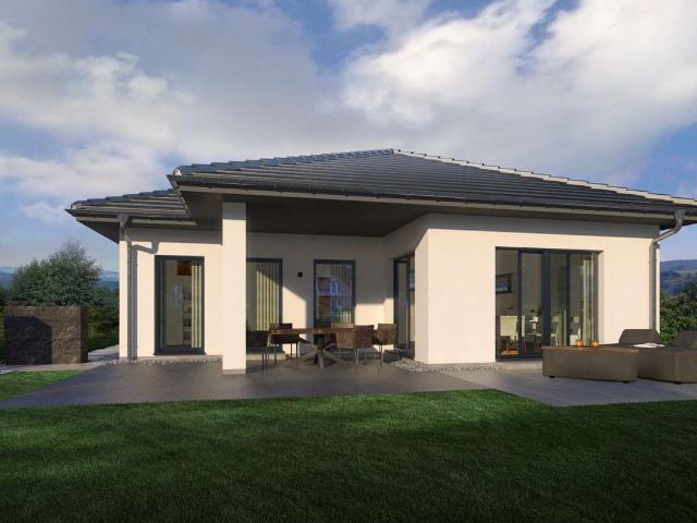 DER BUNGALOW Eckterrasse. !