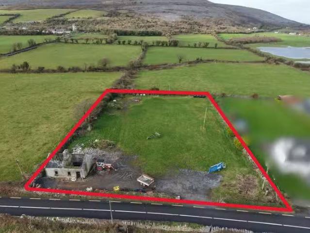 Derelict Cottage On 1 Acre, Newtown, Ballyvaughan, Co. Clare