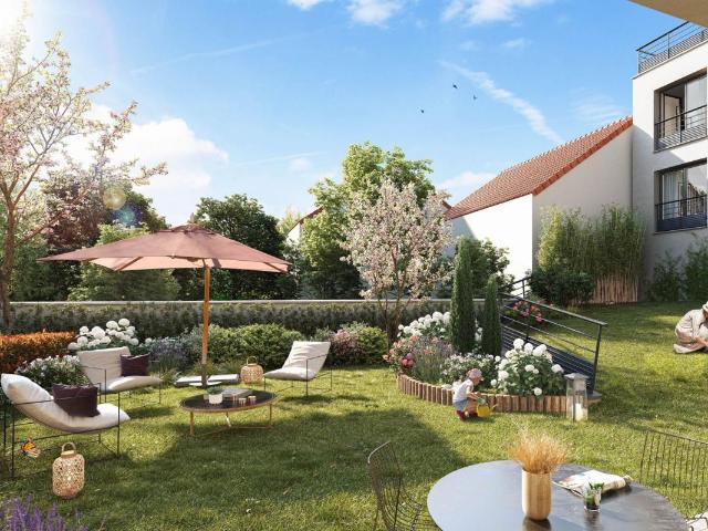 DERNIER APPARTEMENT NEUF 3 PIECES avec Jardin de 90 m²