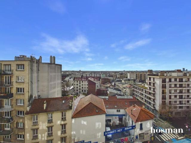 Dernier étage avec balcon plein sud ! Appartement 3 pièces de 64 m² avec parking et cave Boulevard Chanzy, Montreuil