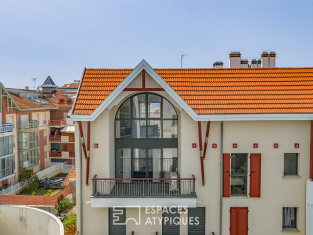 Dernier étage avec terrasse dans l'authentique quartier de l'Aiguillon