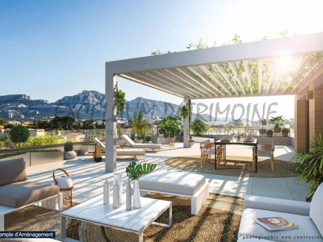 Dernier étage avec terrasse plein ciel – Prestations d’exception à Borély