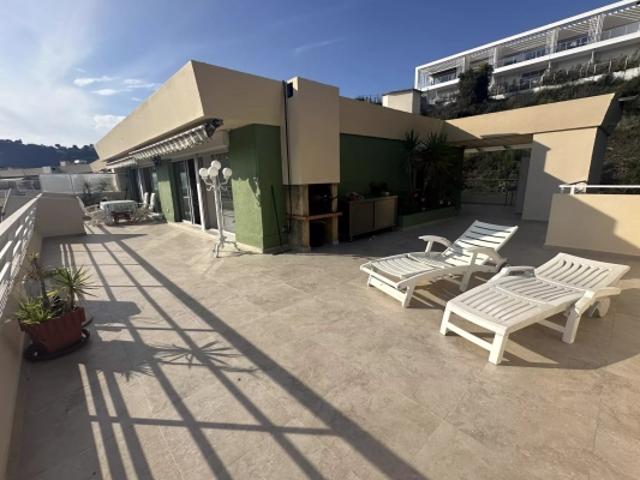 Nice Gairaut Dernier étage Appartement/Villa avec terrasse et vue mer