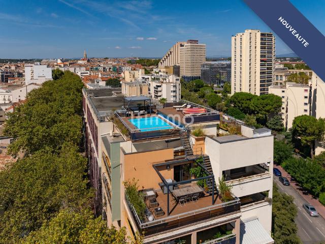 Dernier étage d’exception avec rooftop et piscine privative