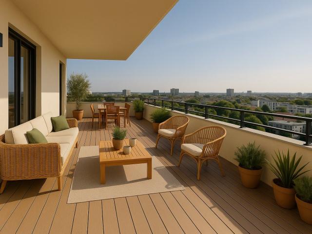 DERNIER ETAGE PORT MARIANNE ! T3 DE 65M² AVEC TERRASSE 40M² 3 pièces, 65 m²