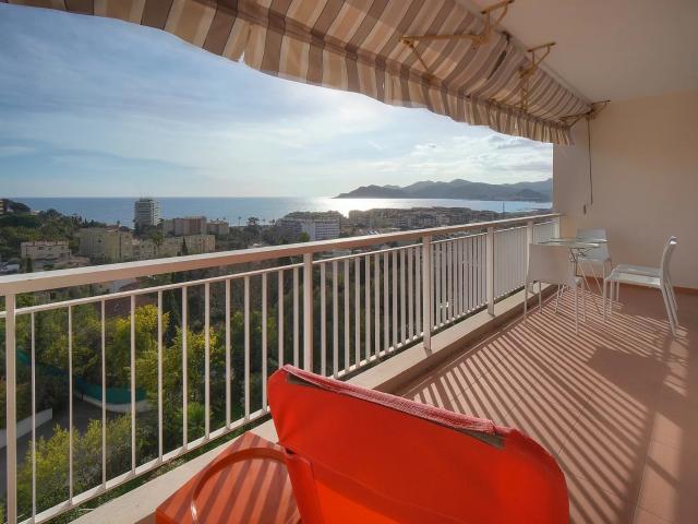 Dernier étage Vue mer Garage individuel 63m² Cannes