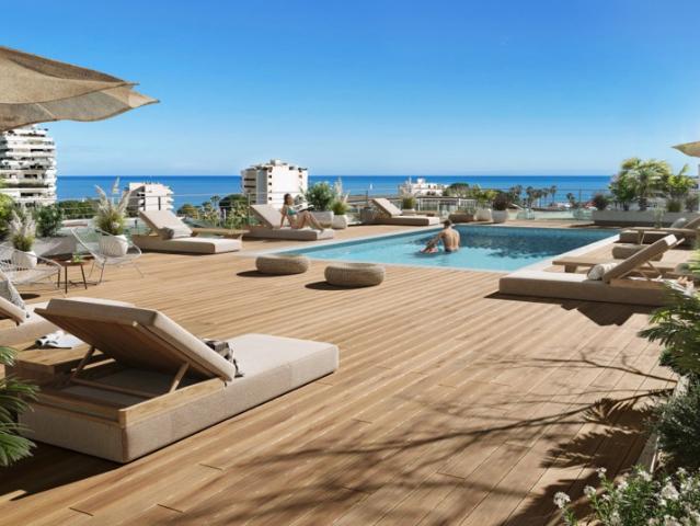 DERNIER ETAGE VUE MER Penthouse Villeneuve loubet