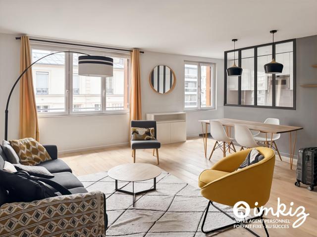 Dernier étage – 4 chambres – Résidence familiale