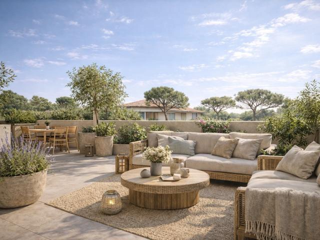DERNIER ETAGE 4P DE 100M² AVEC UNE GRANDE TERRASSE DE 17M² ET PARKINGS 4 pièces, 105 m²