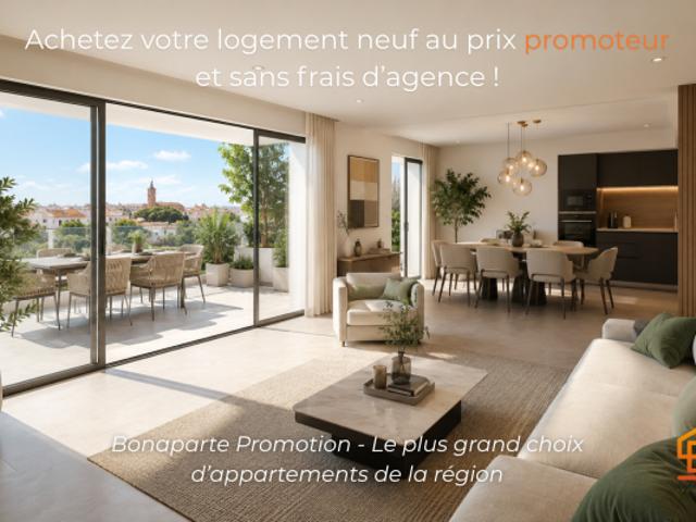 DERNIER LOT ! 4 PIECE A PERPIGNAN 300 K€ FRAIS DE NOTAIRE OFFERT, TVA 5.5%