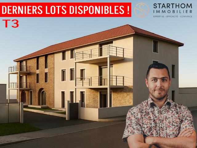 DERNIER LOT ! APPARTEMENT T3 de 60 m2