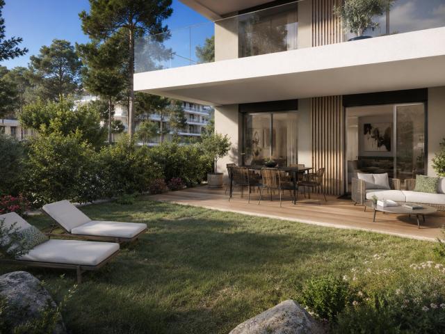 DERNIERE OPPORTUNITE T2 DE 50M² AVEC 65M² D'EXTERIEUR DANS UN PARC BOISÉ 2 pièces, 50 m²