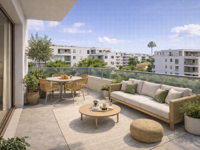 DÈRNIÈRE OPPORTUNITÉE POUR DEVNENIR PROPRIÉTAIRE D'UN T2 AU COEUR DU QUARTIER DE LA POINTE ROUGE ! 2 pièces, 45 m²