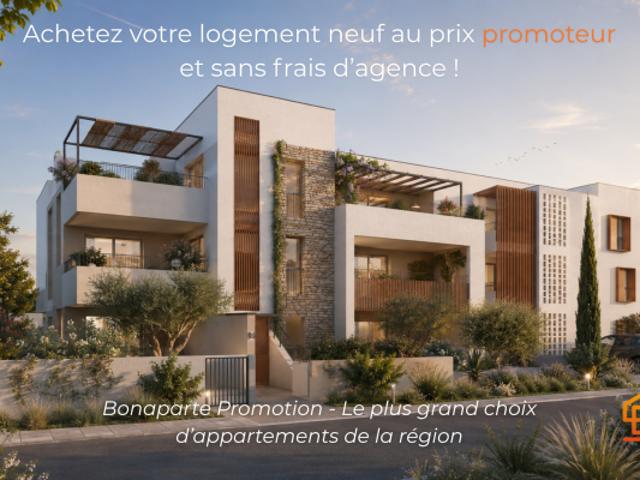 DERNIÈRES DISPONIBILITÉS – APPARTEMENT NEUF 3 PIÈCES MARSEILLAN TRAVAUX ACHEVE