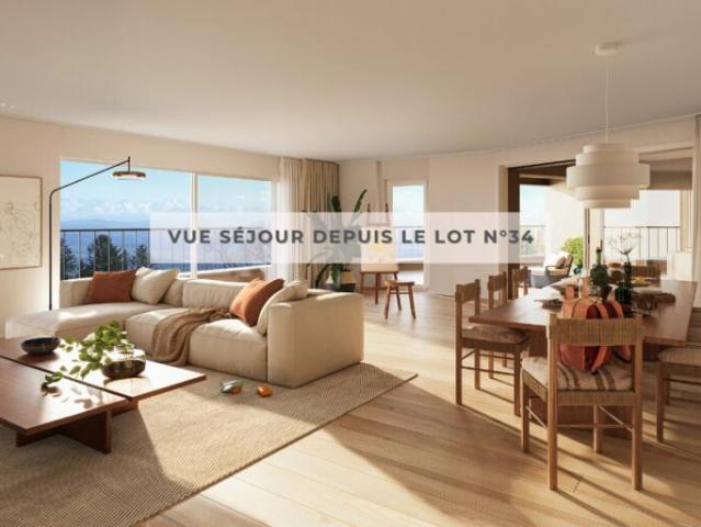 Derniers 5,5 pièces neufs avec grandes terrasses et vue sur le lac