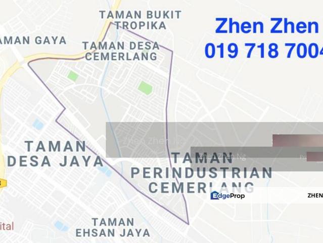 Desa Cemerlang, Ulu Tiram, Iskandar Malaysia, Industrial Land For