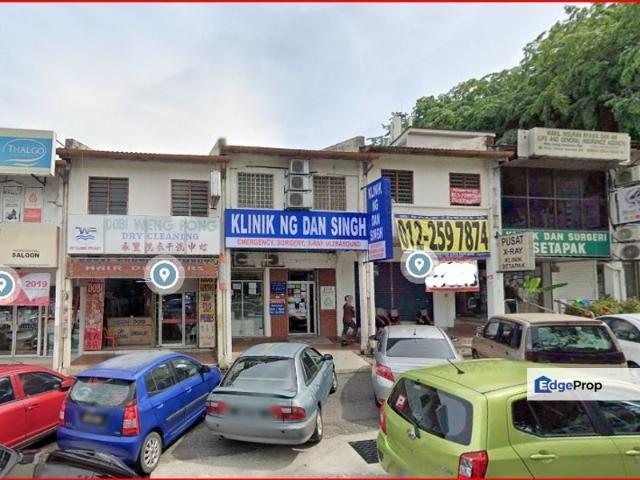 Desa Setapak 2 Storey Endlot Shop For Sale