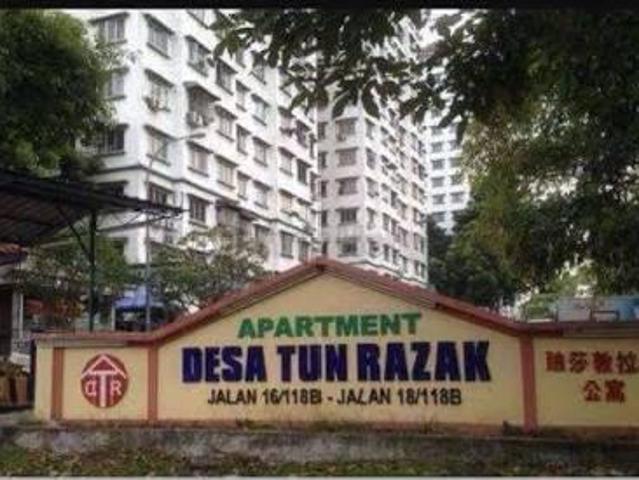 Desa Tun Razak Bandar Tasik Selatan Kuala Lumpur tingkat 3