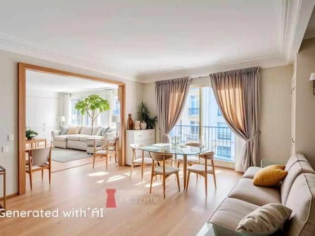 Desbordes Valmore – Appartement familial de réception avec balcon – Box