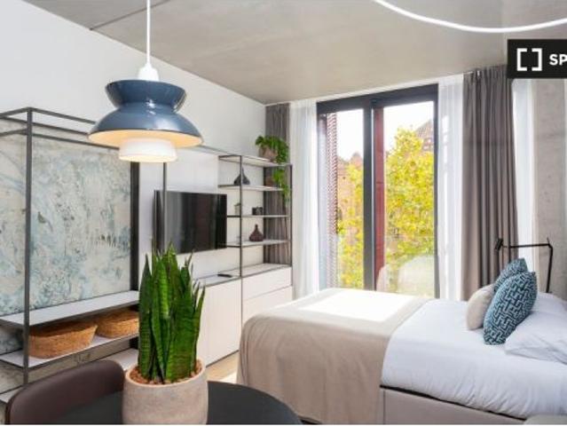 Descripción del título: Estudio amueblado en alquiler en Co living en Diputació 453