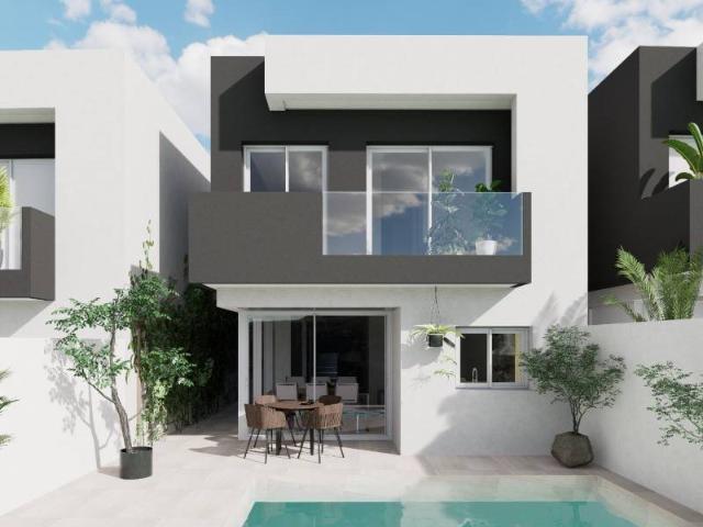 Descubra una promoción exclusiva de 8 adosados de nueva cons. 207m² Águilas