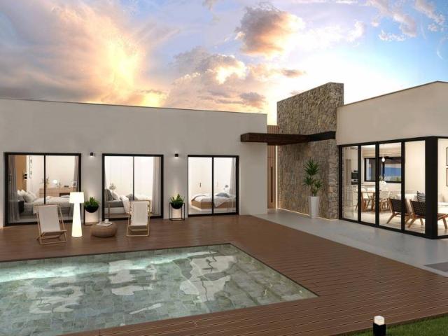 Descubra esta villa de una planta con sótano, situada en la. 272m² Santa Rosalia