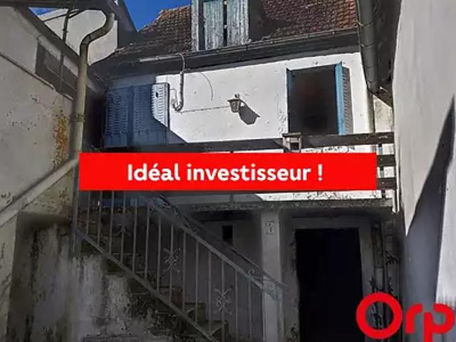 Désertines 03630 Achat / Vente maison 3 pièces t3 cave balcon