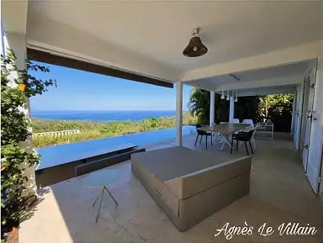 Deshaies 97126 Achat / Vente maison 6 pièces t6 piscine jardin