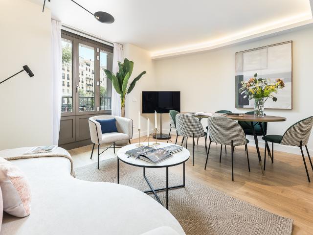 Design apartment facing Plaza de Chamberí
