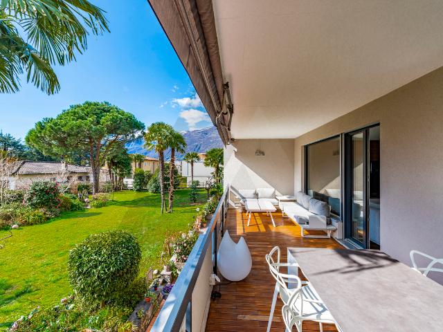 DESIGN WOHNUNG IN DER NÄHE DES GOLFPLATZES VON ASCONA