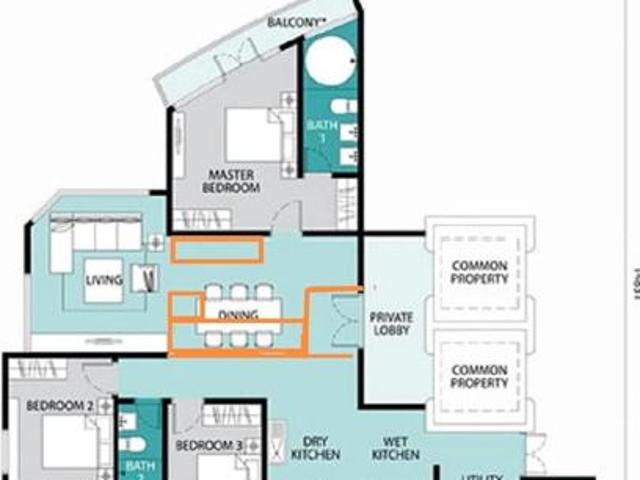 Designer unit at KL Gateway Premium Residences