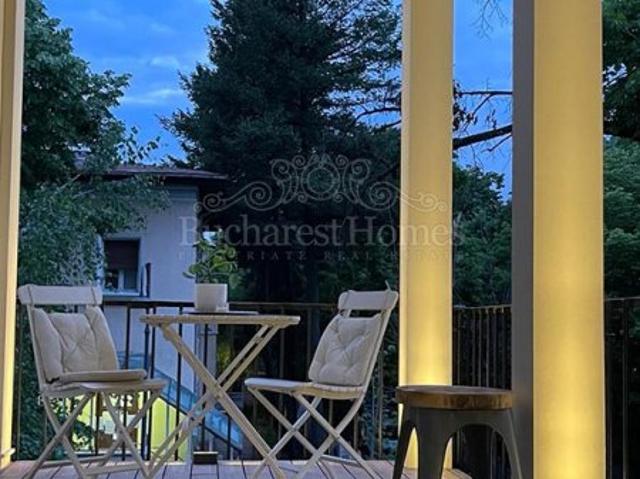 Designer One Bedroom Flat with Large Terrace, Dorobanti
