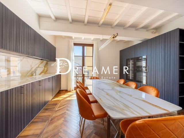 Designer Penthouse with Panoramic Terraces in Florence