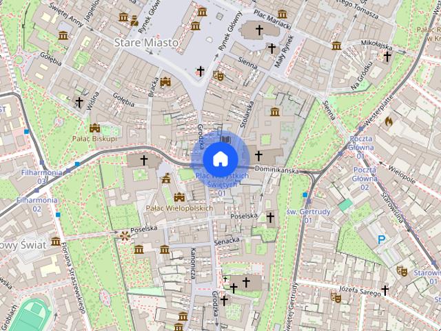 Designerski apartament z widokiem Stare Miasto
