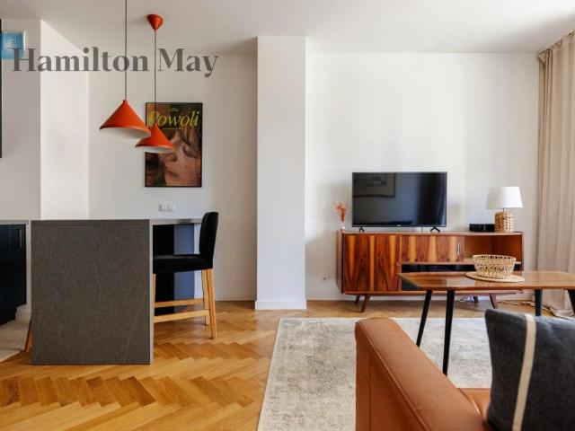 Designerskie mieszkanie 2 pokojowe w Apartamentach Ogrodowa przy Browarach Warszawskich