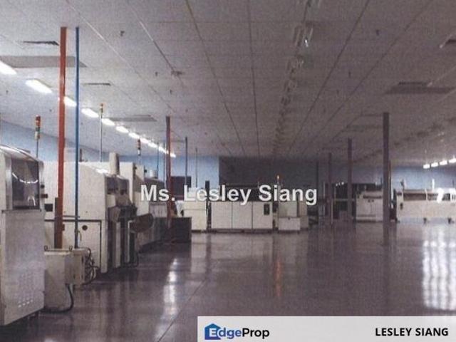 Detached Factory at Skudai BUA: 4Acres VS LS:6.3 Acres for Sale RM181psf PW:4,600amp HT