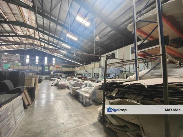 Detached Factory Bukit Rambai Melaka Tengah High Roof Big Land for
