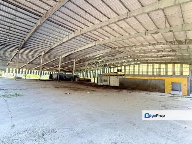 Freehold Detached Factory For Sale Facing Main Road Jenjarom