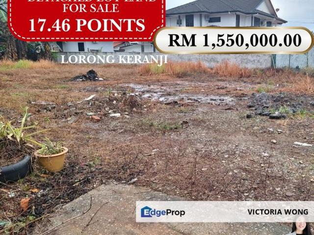 Detached Lot Land For Sale Tabuan Desa, Jalan Keranji