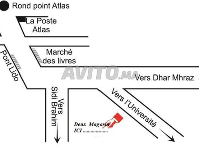 Deux Magasin de 80m2