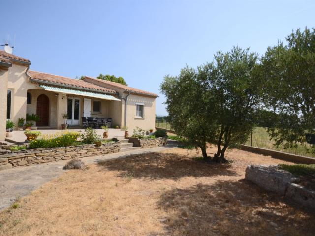 Deux maisons modernes avec piscine, terrain et vue 219m² Rieux Minervois